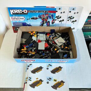 Kre-o Transformers Optimus Prime building Set 30689 w/ Manual (Incomplete As-Is)